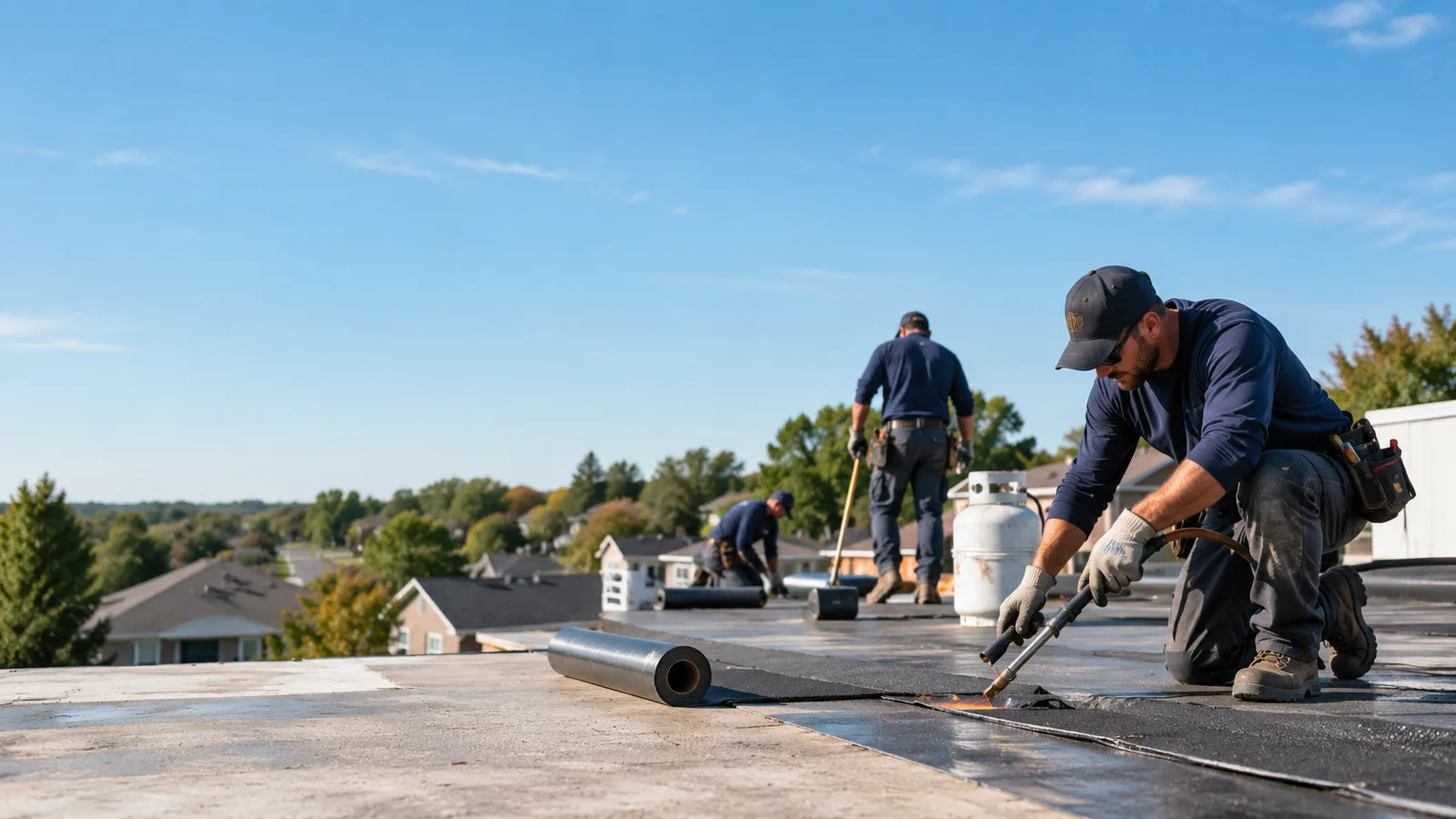 Flat Roof Leak Repair providers in Brooker, FL